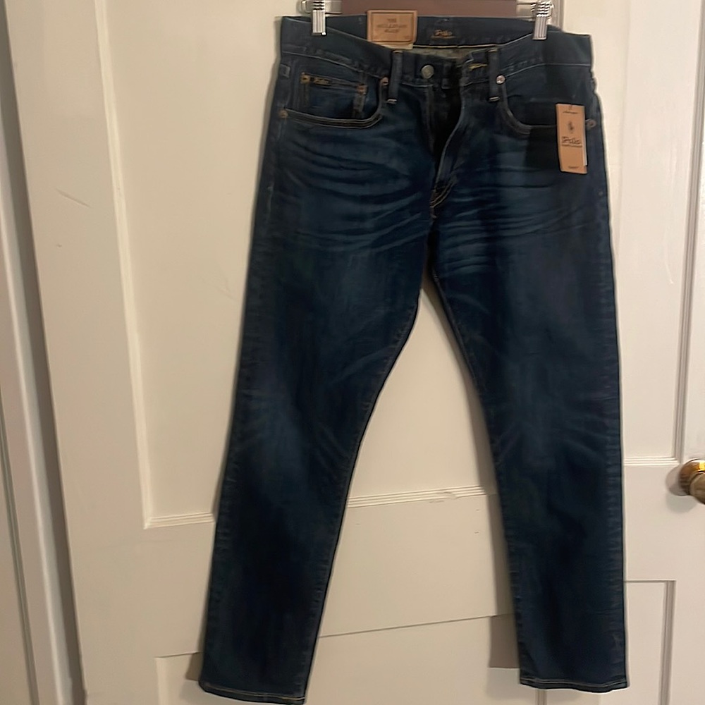 Polo Ralph Lauren: Sullivan Slim Jeans 30x 30 Low stretch Rope Dyed